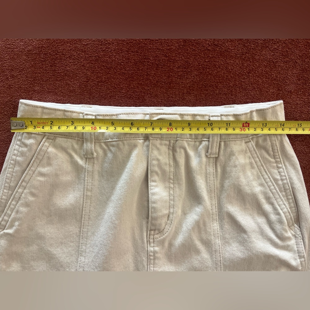 Draper James cream colored denim skirt - Picture 6 of 7